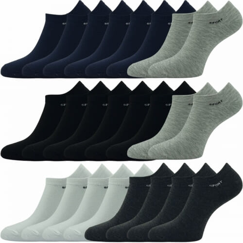 12 PACK Ανδρική Κάλτσα βαμβακερή κοφτή 5041