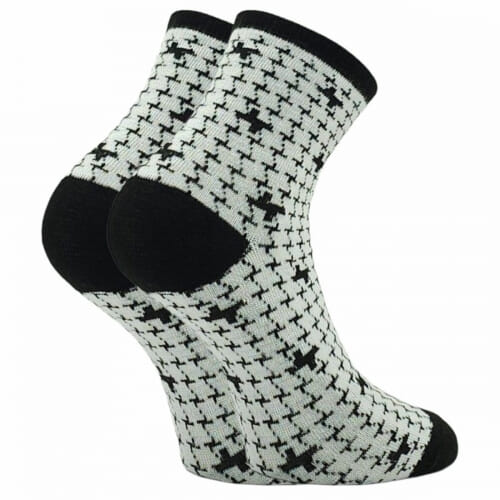 12 PACK Κάλτσα Γυναικεία βαμβακερή ημίκαλτσο W815