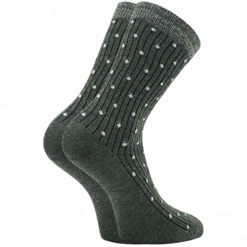 12 PACK Κάλτσα γυναικεία  βαμβακερή μέχρι την μέση της γάμπας 1109