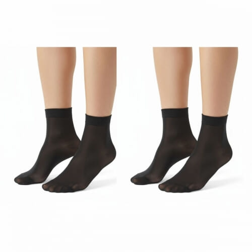 2 PACK ελαστικά σοσόνια 20DEN 3058