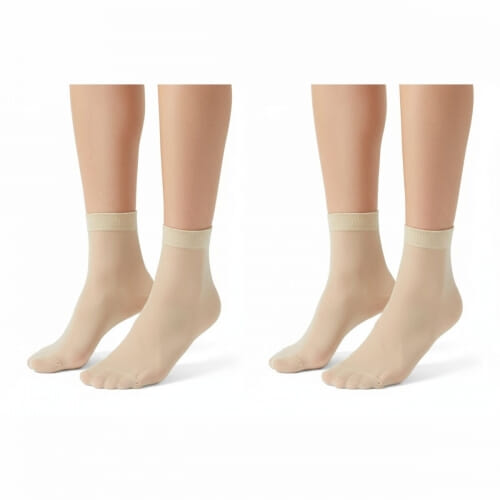 2 PACK ελαστικά σοσόνια 20DEN 3058