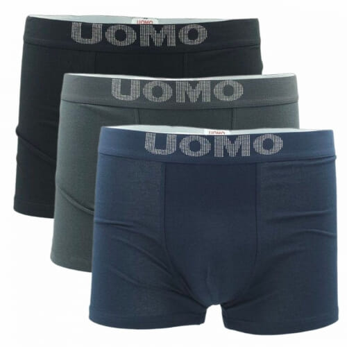 3 PACK BOXER UOMO 612