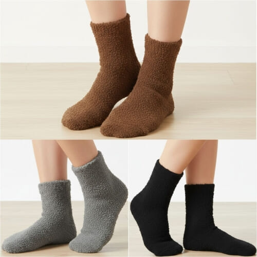 3PACK Γυναικείες κάλτσες ύπνου R037