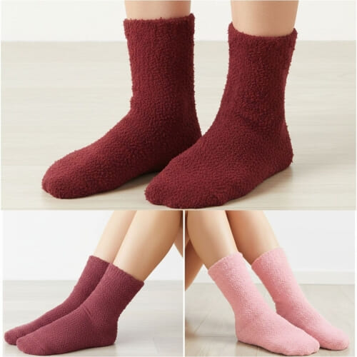 3PACK Γυναικείες κάλτσες ύπνου R037