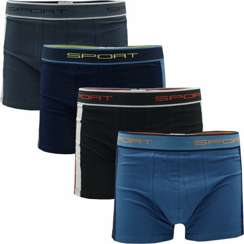 4 PACK BOXER UOMO 6019