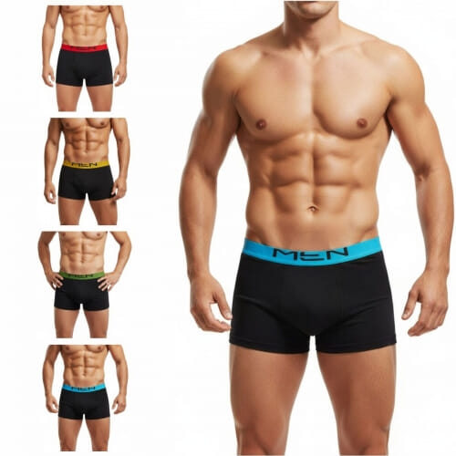4 PACK BOXER UOMO ''MEN'' M123