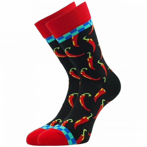 5 PACK Κάλτσα unisex βαμβακερή μέχρι την μέση της γάμπας WHA HA-12