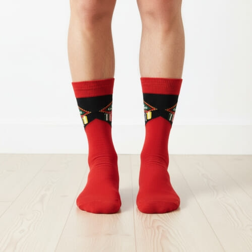 Ανδρικές κάλτσες μέχρι τη μέση της γάμπας casino