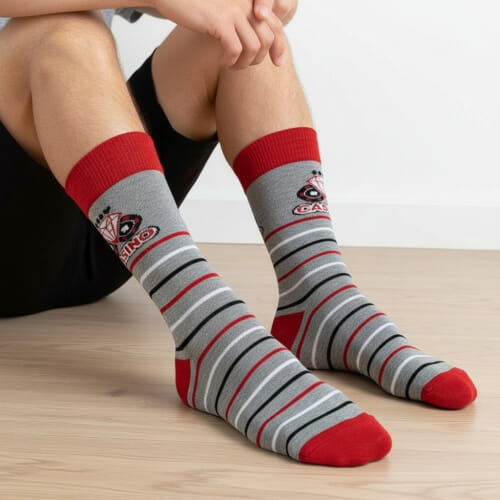 Ανδρικές κάλτσες μέχρι τη μέση της γάμπας casino