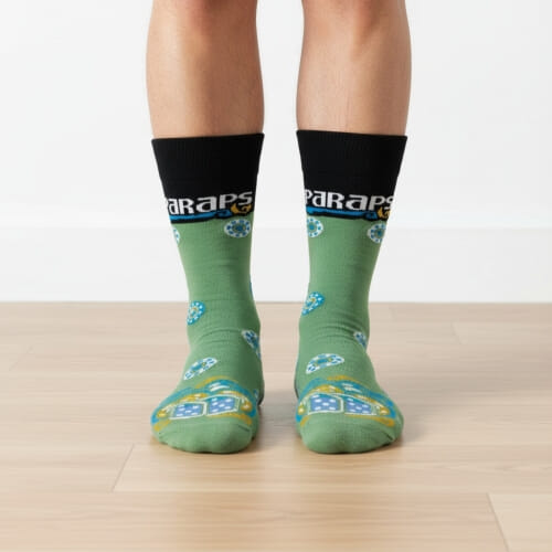 Ανδρικές κάλτσες μέχρι τη μέση της γάμπας craps