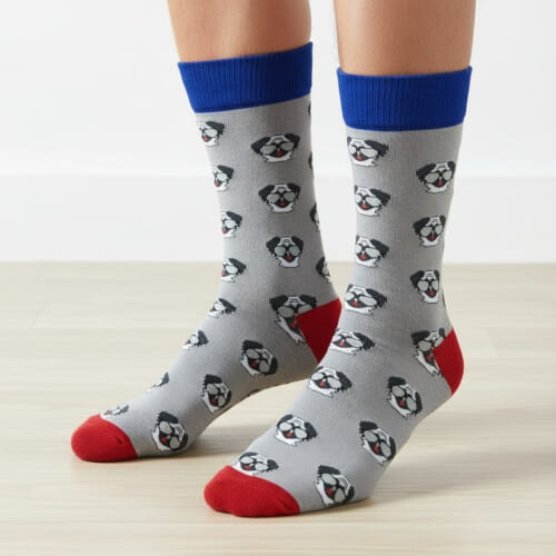 Ανδρικές κάλτσες μέχρι τη μέση της γάμπας head