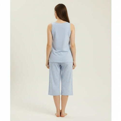 Καλοκαιρινή Βαμβακερή Γυναικεία Πυτζάμα 3707