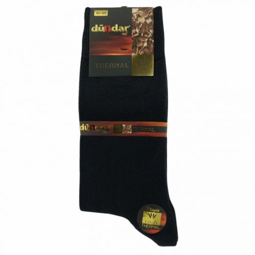 Kάλτσες ανδρικές THERMAL μέχρι τη μέση της γάμπας λεπτή 7064