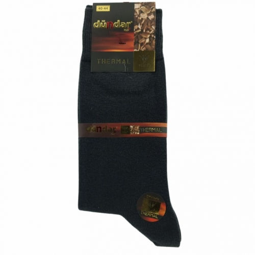 Kάλτσες ανδρικές THERMAL μέχρι τη μέση της γάμπας λεπτή 7064