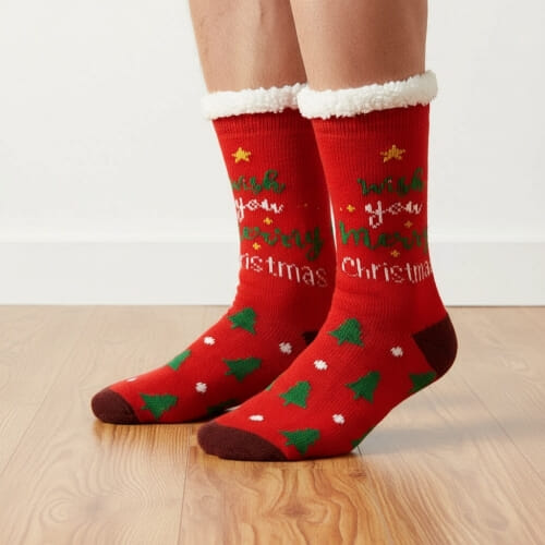 Καλτσοπαντόφλες Ανδρικές Christmas23 2169