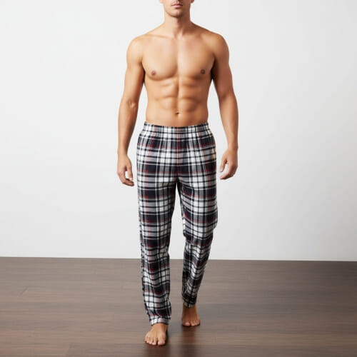 Παντελόνι Πυτζάμας Ανδρικό Λεπτό Ύφασμα pants4