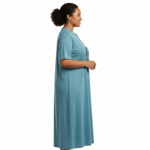 PLUS SIZE Καλοκαιρινό Γυναικείο Νυχτικό  8093