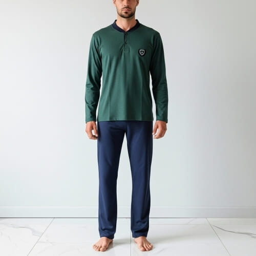 ΒΑΜΒΑΚΕΡΗ Ανδρική πυτζάμα  1065