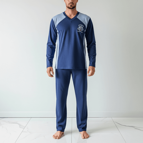 ΒΑΜΒΑΚΕΡΗ Ανδρική πυτζάμα 1075