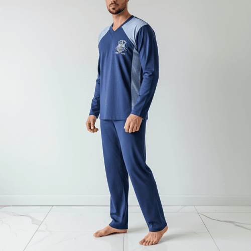 ΒΑΜΒΑΚΕΡΗ Ανδρική πυτζάμα 1075