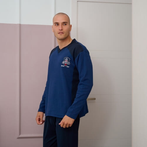 ΒΑΜΒΑΚΕΡΗ Ανδρική πυτζάμα 1075