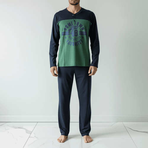 ΒΑΜΒΑΚΕΡΗ Ανδρική πυτζάμα  2060