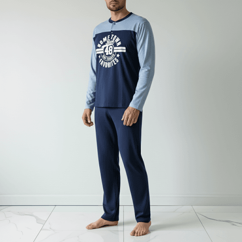 ΒΑΜΒΑΚΕΡΗ Ανδρική πυτζάμα  2060