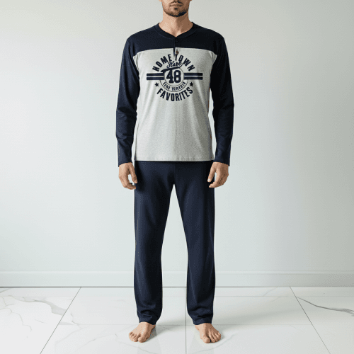 ΒΑΜΒΑΚΕΡΗ Ανδρική πυτζάμα  2060