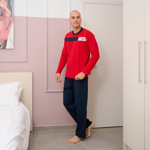 ΒΑΜΒΑΚΕΡΗ Ανδρική πυτζάμα 2065