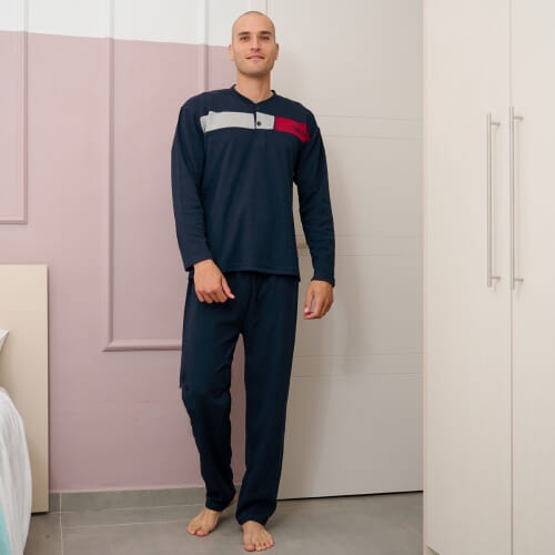 ΒΑΜΒΑΚΕΡΗ Ανδρική πυτζάμα 2065