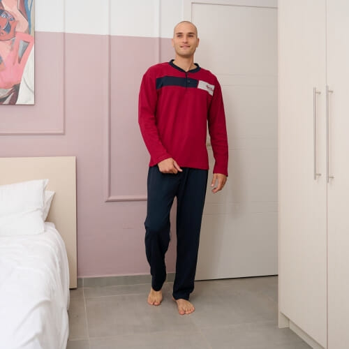 ΒΑΜΒΑΚΕΡΗ Ανδρική πυτζάμα 2065