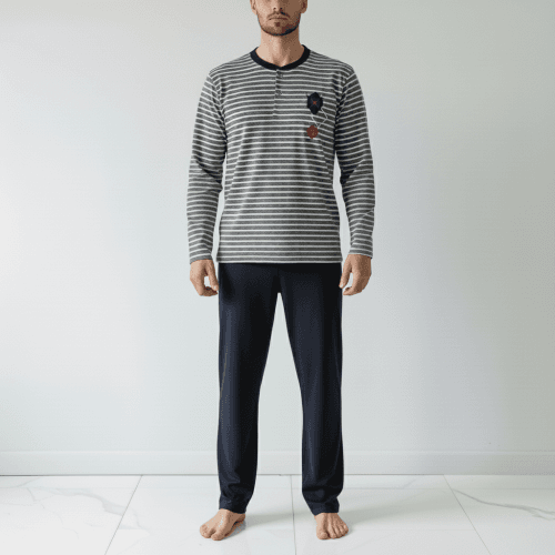 ΒΑΜΒΑΚΕΡΗ Ανδρική πυτζάμα  2070