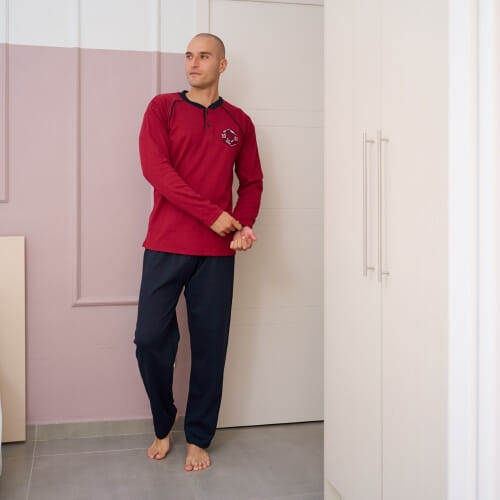 ΒΑΜΒΑΚΕΡΗ Ανδρική πυτζάμα  915