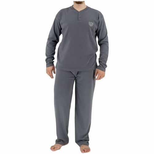 PLUS SIZE ανδρική πυτζάμα βαμβακερή 1065