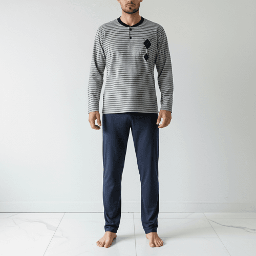 ΒΑΜΒΑΚΕΡΗ Ανδρική πυτζάμα 2071