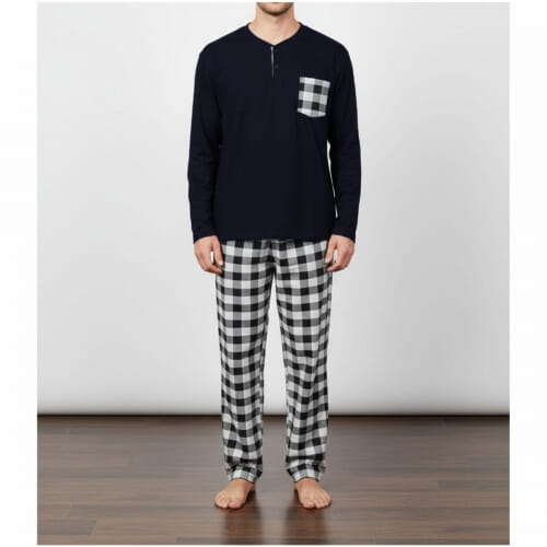 ΒΑΜΒΑΚΕΡΗ Ανδρική πυτζάμα 4010