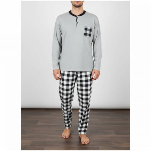ΒΑΜΒΑΚΕΡΗ Ανδρική πυτζάμα 4010