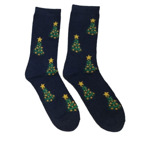 Χριστουγεννιάτικες ανδρικές κάλτσες μέχρι τη μέση της γάμπας  2885-2