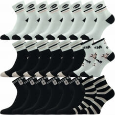 12 PACK Κάλτσα Γυναικεία βαμβακερή ημίκαλτσο 503