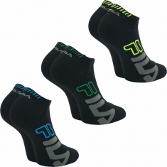 3 PACK Ανδρικές Κάλτσες Κοφτές FILA F2705