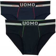 2 PACK SLIP UOMO 80915