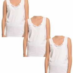 3 Pack ΜΠΛΟΥΖΑ ΓΥΝΑΙΚΕΙΑ ΦΑΡΔΙΑ ΤΙΡΑΝΤΑ με δαντέλα 211