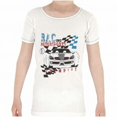 3 PACK ΠΑΙΔΙΚΕΣ Βαμβακερές φανέλες κοντό μανίκι για αγόρι 148-3