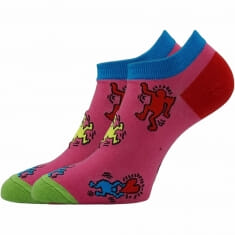 5 PACK Κάλτσα unisex βαμβακερή κοφτή HA HA-06