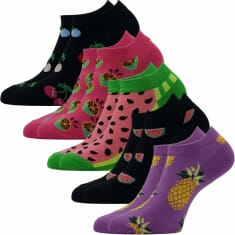 5 PACK Κάλτσα unisex βαμβακερή κοφτή HA HA-05