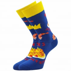 5 PACK Κάλτσα unisex βαμβακερή μέχρι την μέση της γάμπας  WHA HA-09