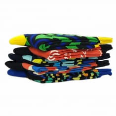 5 PACK Κάλτσα unisex βαμβακερή μέχρι την μέση της γάμπας  WHA HA-11