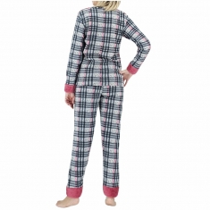 Fleece γυναικεία πυτζάμα 8196