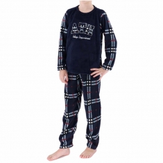 Fleece παιδική πυτζάμα BOY ath 5054