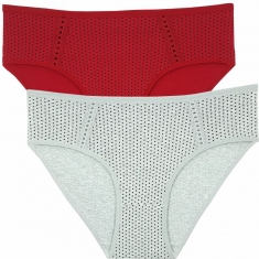 Κιλότα βαμβακερή 3/4 2PACK 6463